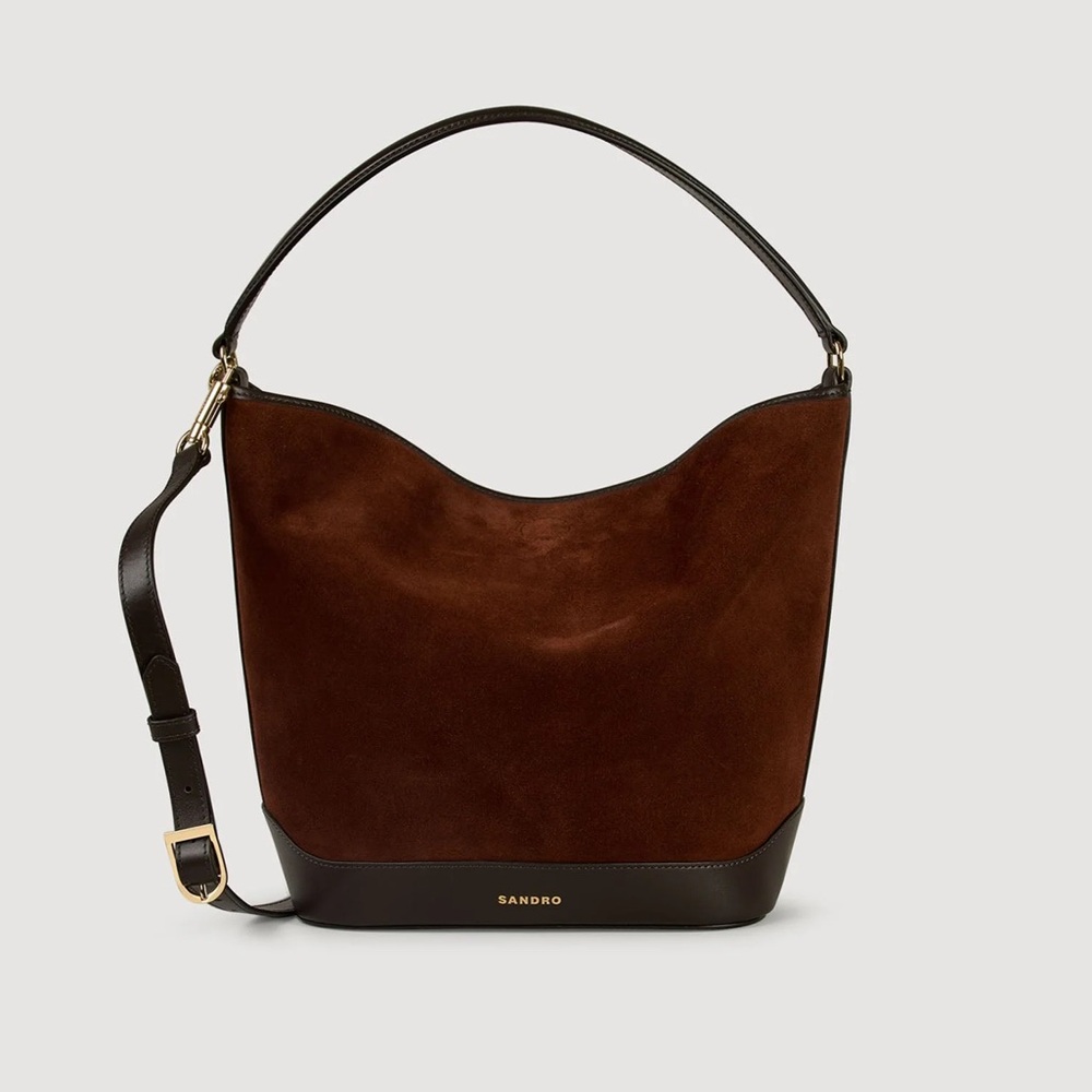 SANDRO Mahogany Purse and Dust bag NEW **Added Pics**